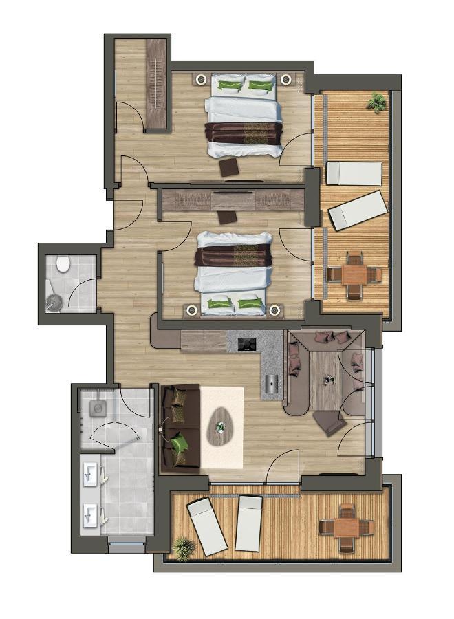Apartmenthaus Wiesenhof Aschau Im Zillertal Экстерьер фото