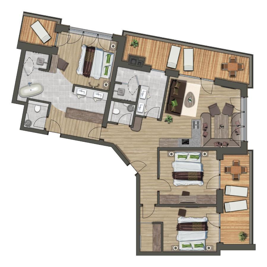 Apartmenthaus Wiesenhof Aschau Im Zillertal Экстерьер фото